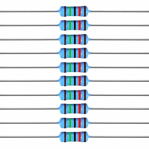 15K Ohm 0.25W 1% Metal Film Resistor – Pack of 100 2