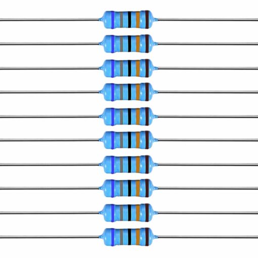 68R Ohm 0.25W 1% Metal Film Resistor – Pack of 100 2