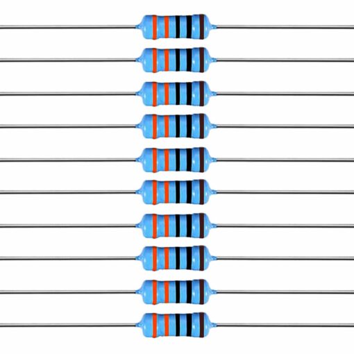 330R Ohm 0.25W 1% Metal Film Resistor – Pack of 100 2