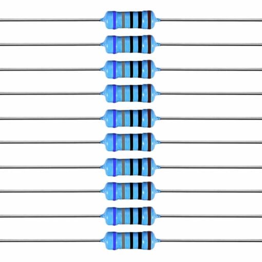 680R Ohm 0.25W 1% Metal Film Resistor – Pack of 100 2