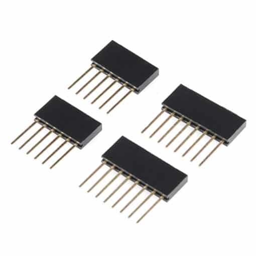 Arduino Stackable Header Pin Kit – 6 Pin and 8 Pin PHI1001481 Phipps Electronics 2