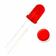 5MM Red Diffused Lens LED Diode – Pack of 50