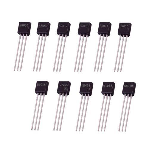 Low Power Transistor Assortment Kit – 11 Values – Pack of 110 2