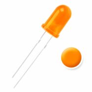 5MM Orange Diffused Lens LED Diode – Pack of 50