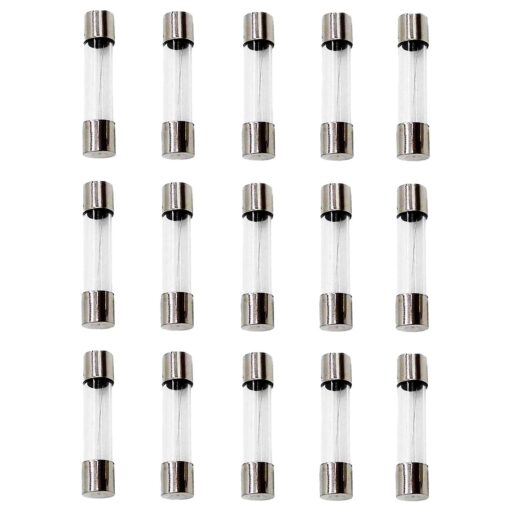 500mA Glass 3AG Fast Blow Fuse – 250V 6x30mm – Pack of 15 2