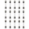 6A Glass 3AG Fast Blow Fuse - 250V 6x30mm - Pack of 15