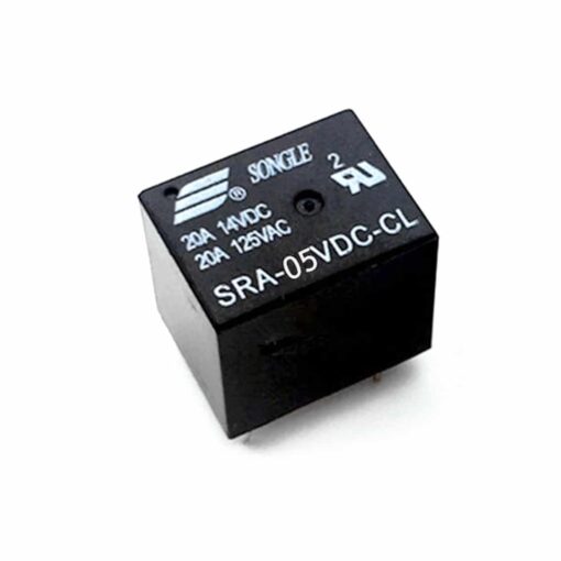 SRA-05VDC-CL General Purpose SPDT 5V 20A Relay – Pack of 2 2