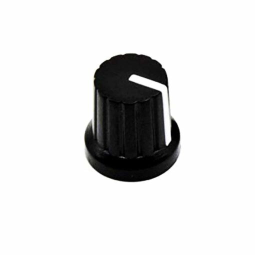 WH148 AG2 Potentiometer Black White Spline 15mm Plastic Knob – Pack of 10 PHI1001656 Phipps Electronics 2