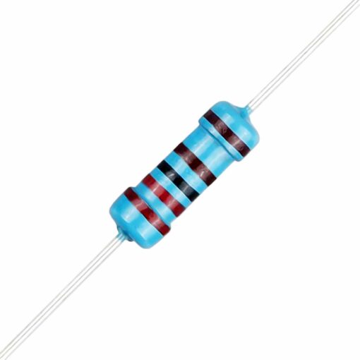 2.2K Ohm 0.50W 1% Metal Film Resistor – Pack of 100 PHI1001626 Phipps Electronics 2