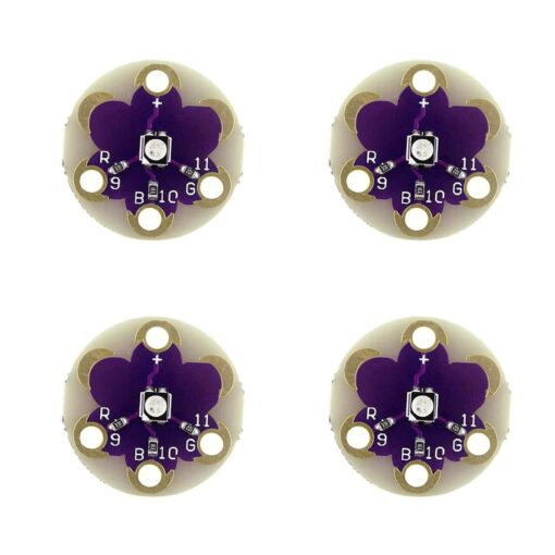 Lilypad RGB LED Module – Pack of 4 2