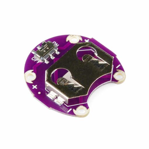Lilypad Switched Coin Cell Battery Holder PHI1001814 Phipps Electronics 2
