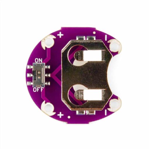 Lilypad Switched Coin Cell Battery Holder PHI1001814 Phipps Electronics 3