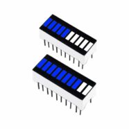 10 Segment Blue DIP20 Digital LED Bar Display – Pack of 2