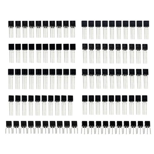 Transistor Pack BC337 – C1815 – 10 Values – Pack of 100 PHI1001851 Phipps Electronics 3