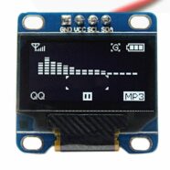 0.96 Inch White OLED Serial Display Module – 128 x 64