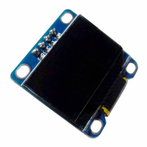 0.96 Inch Yellow and Blue OLED Serial Display Module – 128 x 64 3