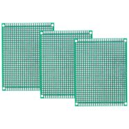 806 Point Solderable PCB Prototype Breadboard 7cm x 9cm – Pack of 3 2