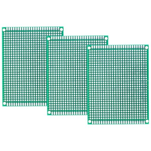 806 Point Solderable PCB Prototype Breadboard 7cm x 9cm – Pack of 3 PHI1002104 Phipps Electronics 2