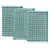 1260 Point Solderable PCB Prototype Breadboard 8cm x 12cm - Pack of 3