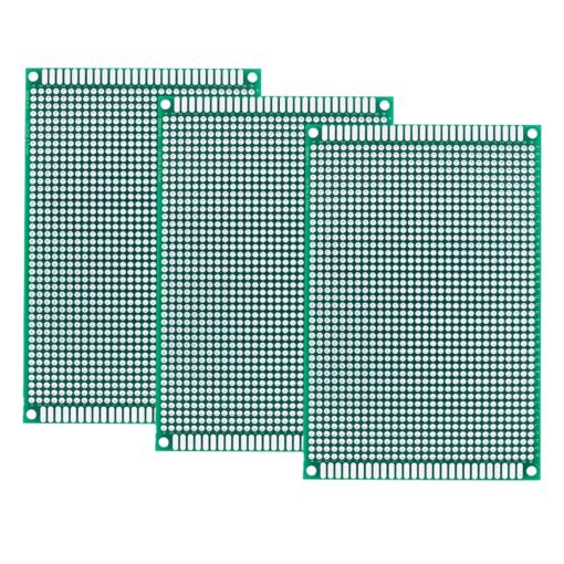 1260 Point Solderable PCB Prototype Breadboard 8cm x 12cm – Pack of 3 PHI1002105 Phipps Electronics 2