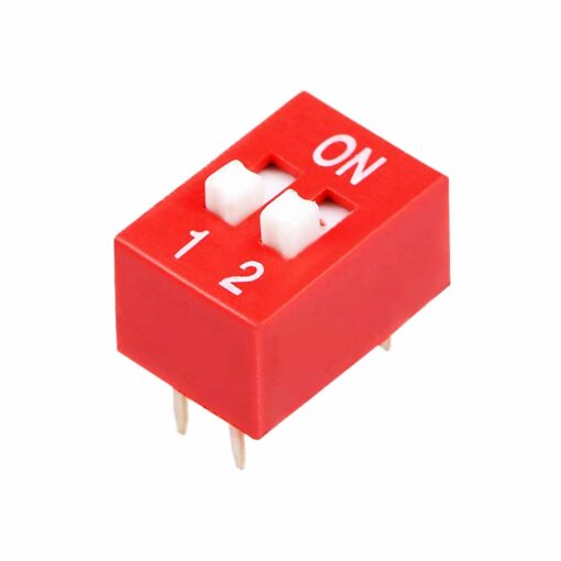 2 Position DIP Switch – Pack of 5 3