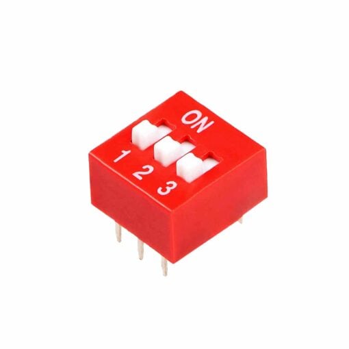 3 Position DIP Switch – Pack of 5 PHI1002129 Phipps Electronics 3