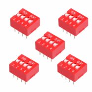 4 Position DIP Switch – Pack of 5 PHI1002130 Phipps Electronics