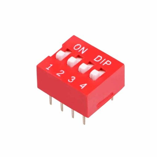 4 Position DIP Switch – Pack of 5 PHI1002130 Phipps Electronics 3