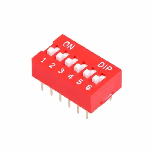 6 Position DIP Switch – Pack of 5 PHI1002132 Phipps Electronics 3