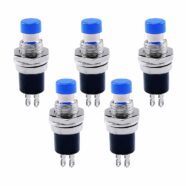 Blue Push Button Switch PBS-110 – Pack of 5 PHI1002140 Phipps Electronics