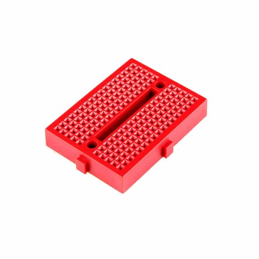 SYB-170 Red Mini Solderless Prototype Breadboard with 170 Tie Points – Pack of 3 3