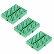 SYB-170 Green Mini Solderless Prototype Breadboard with 170 Tie Points – Pack of 3 PHI1002285 Phipps Electronics