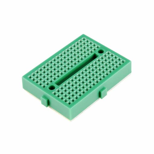 SYB-170 Green Mini Solderless Prototype Breadboard with 170 Tie Points – Pack of 3 PHI1002285 Phipps Electronics 3
