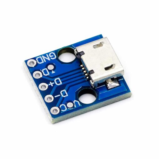 CJMCU 5V Micro USB Power Adapter Breakout Board – Pack of 2 PHI1002200 Phipps Electronics 3