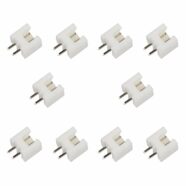 XH 2 Pin Straight White Connector Block 2.54mm Pitch – Pack of 10 PHI1002159 Phipps Electronics