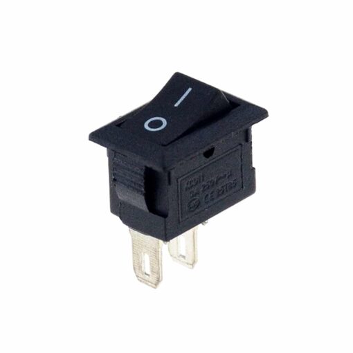 2 Pin SPST KCD11 Black Rocker Switch – Pack of 5 PHI1002300 Phipps Electronics 4
