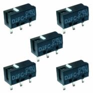 D2FC-F-7N 3 Pin Micro Switch – Pack of 5 PHI1002301 Phipps Electronics