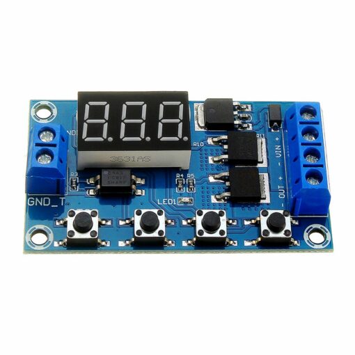1 Channel Programmable Time Delay Relay Module – XY-J04 PHI1002206 Phipps Electronics 4