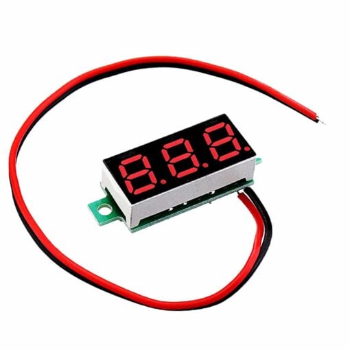 0.28 Inch Red Digital DC Voltmeter – 2.5V – 30V Range PHI1002190 Phipps Electronics 2