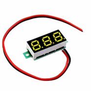 0.28 Inch Yellow Digital DC Voltmeter – 2.5V – 30V Range PHI1002192 Phipps Electronics
