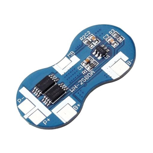 2S 18650 Lithium Battery Charging Protection Board – 7.4V 4A PHI1002204 Phipps Electronics 3