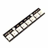 8 Bit WS2812 5050 RGB LED Module with Drivers PHI1002248 Phipps Electronics
