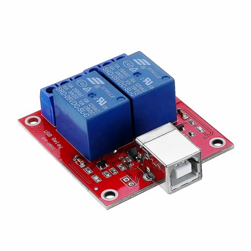2 Channel 5V Low Level USB Relay Module PHI1002270 Phipps Electronics 2