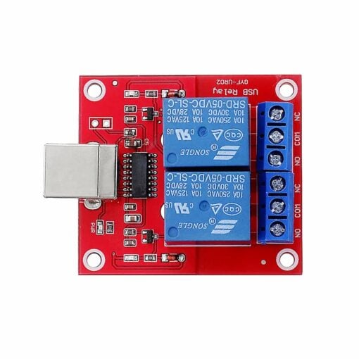 PHI1072270 – 2 Channel 5V Low Level USB Relay Module 02