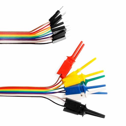 10 Pin Male DuPont to Testing Hook Cable PHI1002125 Phipps Electronics 3