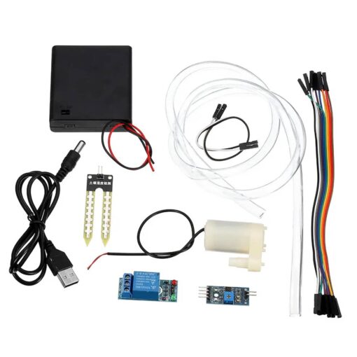 Automatic Irrigation Kit with Soil Moisture Sensor and Water Pump – DIY PHI1002294 Phipps Electronics 2