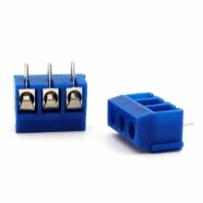 3 Pin 5mm Terminal Block Screw Connector – Pack of 5 PHI1002157 Phipps Electronics