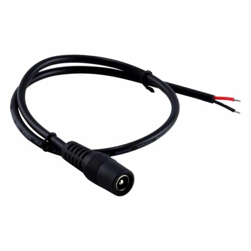 Female DC Jack Plug Adapter 1M Cable 5.5mm x 2.1mm – Pack of 2 PHI1002148 Phipps Electronics 3