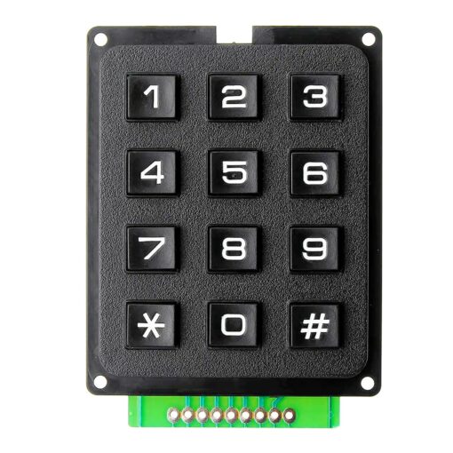 4 X 3 Matrix Keyboard Module PHI1002246 Phipps Electronics 2