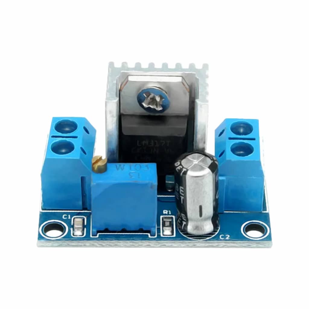 LM317 DC-DC Step Down Adjustable Linear Voltage Regulator PHI1002267 Phipps Electronics 2